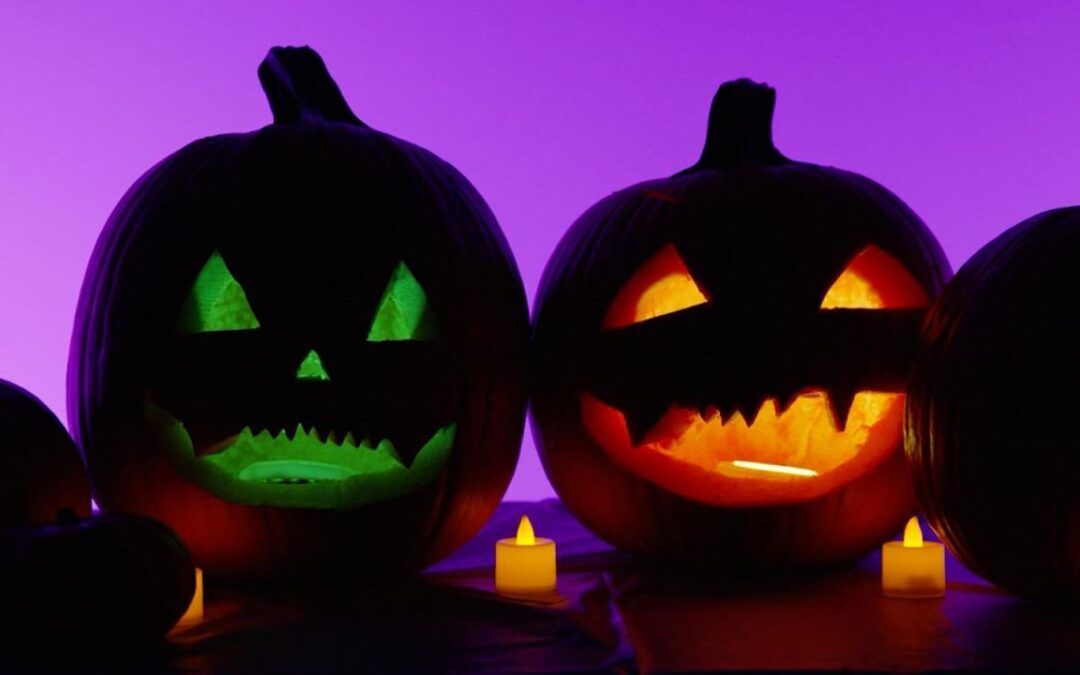 Visita del IES Mare Nostrum en Halloween