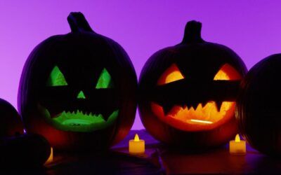 Visita del IES Mare Nostrum en Halloween
