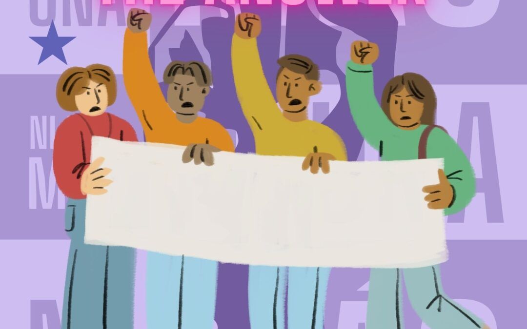 Posters en inglés para conmemorar el 25N: Día Internacional de la Eliminación de la Violencia Contra la Mujer