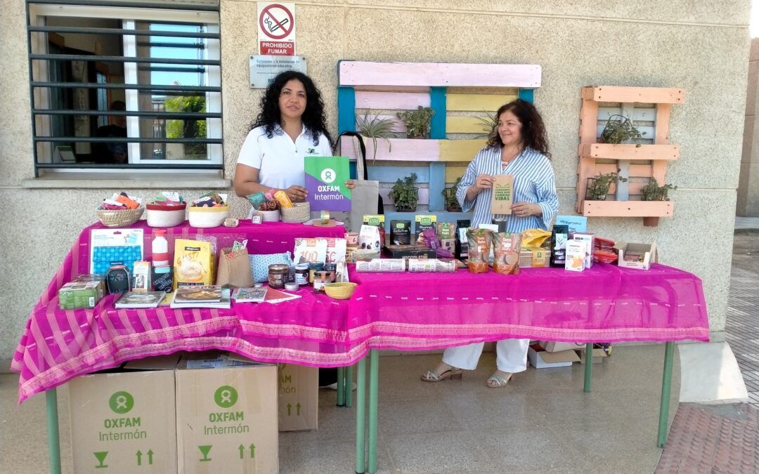 Mercadillo solidario de OXFAM INTERMÓN