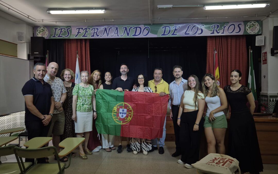 Acto de bienvenida profesores portugueses