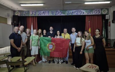 Acto de bienvenida profesores portugueses